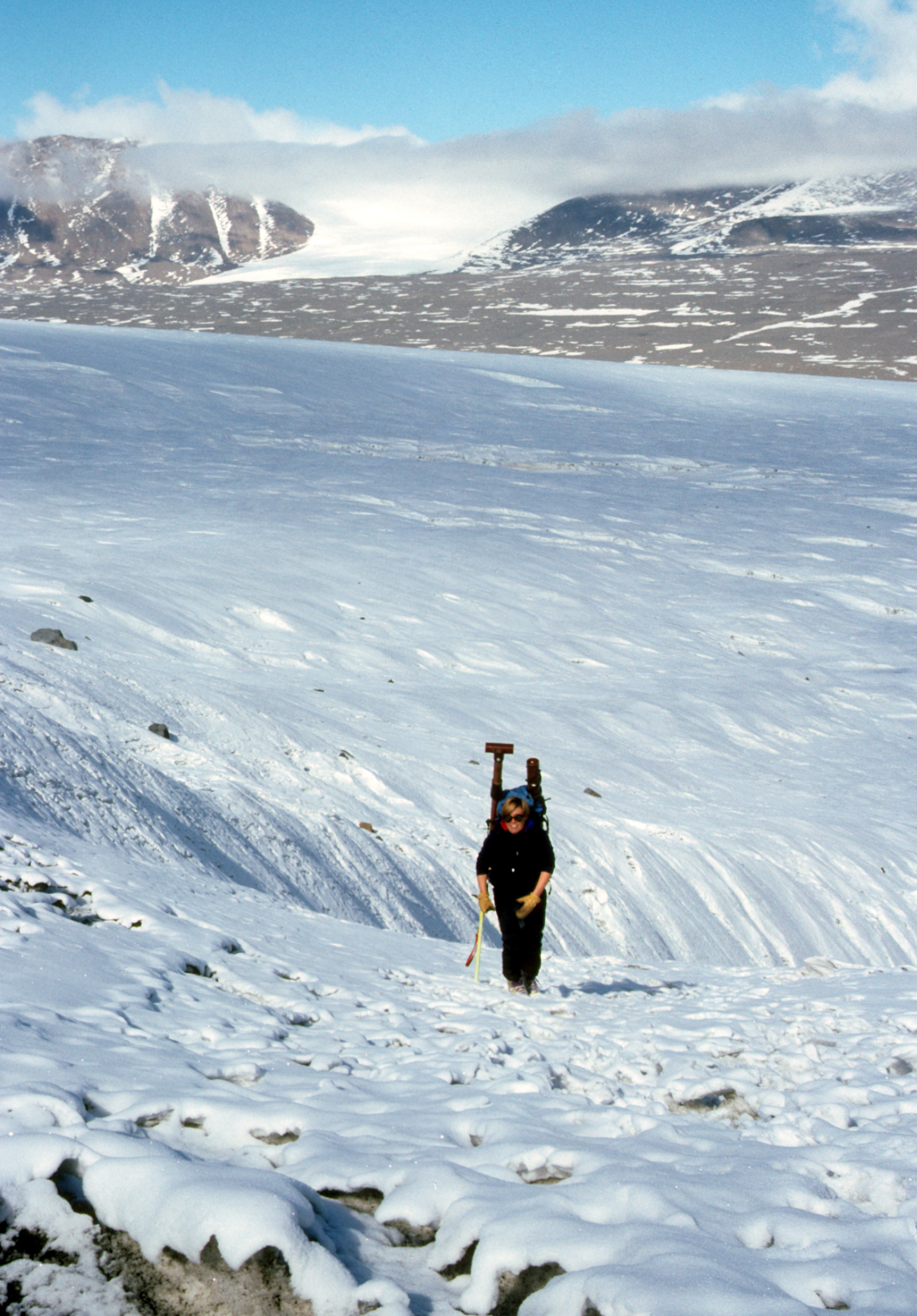 Glacier mass balance survey